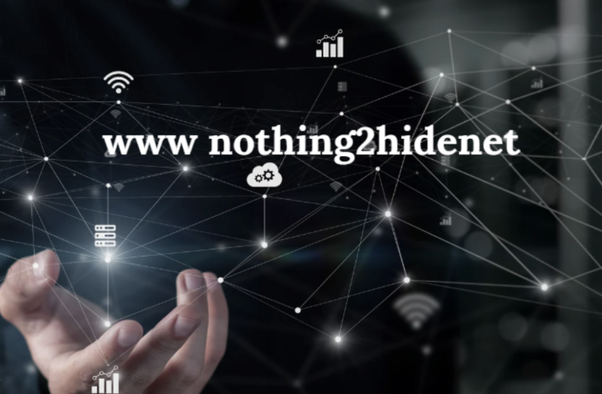 Exploring www.nothing2hide net: Safeguarding Digital Privacy